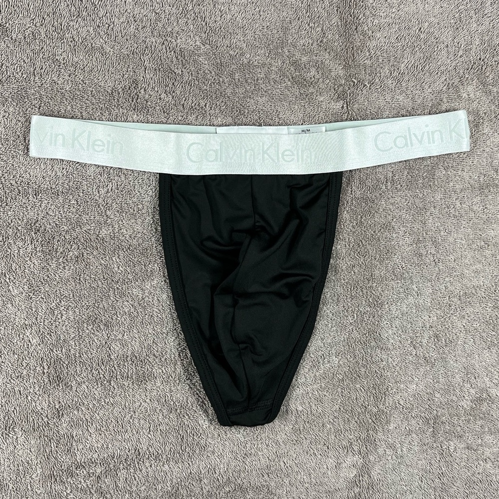 Rare Calvin Klein liquid microfiber thong